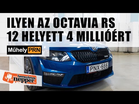 Totalcar MűhelyPRN 67.: Ilyen az Octavia RS 12 helyett 4 millióért