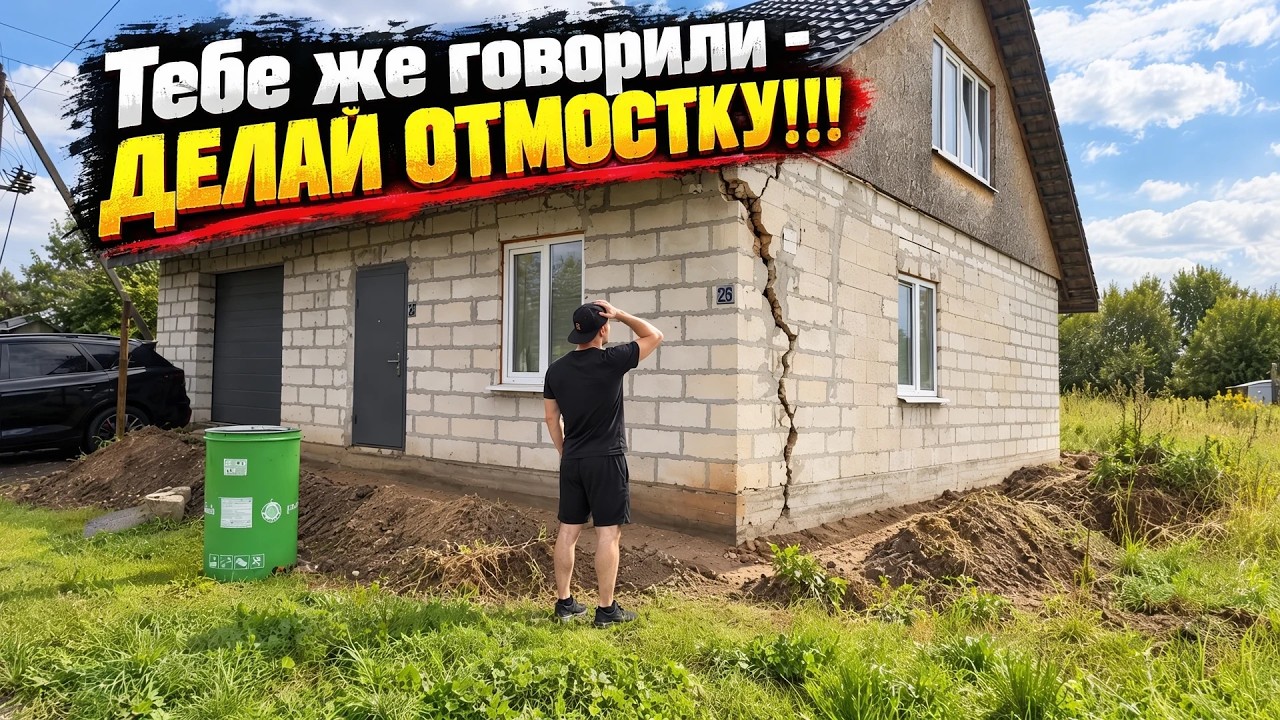 Спасаю дом от неминуемой гибели!