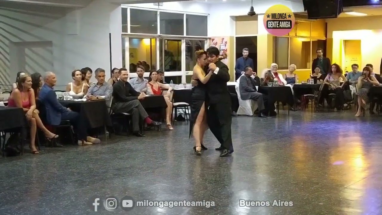 Jimena Hoeffner y Max Vera.- Milonga Gente Amiga - 04/FEB/2024 (3/3)