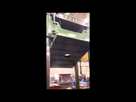 H Frame Hydraulic Press REIS TUS 160/140 1980