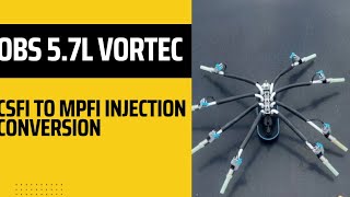 ￼OBS 5.7L 350 VORTEC CSFI TO MPFI INJECTION CONVERSION  #viral #funny #revival #willitrun #vgg