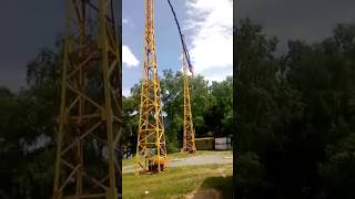 preview picture of video 'Алтай. Чемальская ГЭС. Аттракцион "Рогатка"'
