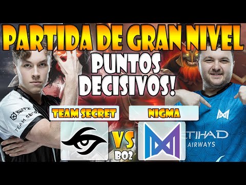 TEAM SECRET VS NIGMA BO2[GAME 1] MIRACLE VS NISHA -WEPLAY ANIMAJOR 2021 - DOTA 2 PRO