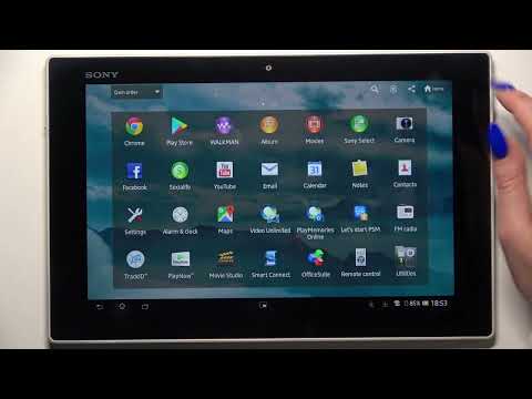 How to turn On / Off Auto Brightness in Sony Xperia Tablet Z - Adaptive Brightness