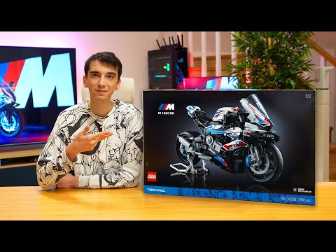 Lego BMW M 1000 RR Motosiklet Yaptım! (Led Modifiyeli)