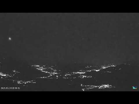 Spirale di luce nel cielo, il time lapse dall’Osservatorio Astronomico di Varese