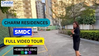 CHARM RESIDENCES CONDOMINIUM IN CAINTA RIZAL FULL VIDEO TOUR BY: RANISA TAGURAN TABUCO +639295820542