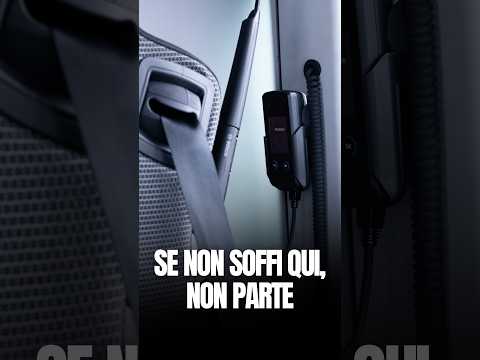 Lo sapevi? Prima di mettere in moto questo bus, bisogna soffiare in un apposito dispositivo!