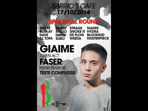 17/10/2014 BPM FINAL ROUND @ Barrio's