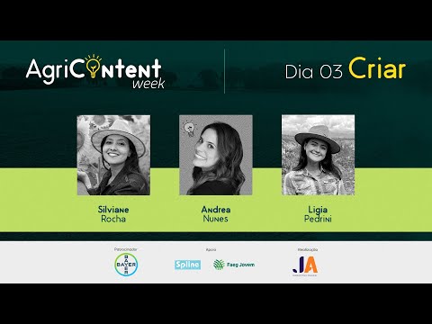 , title : 'AgriContent Week - 3º Dia | Criar - Conteúdo e Criatividade