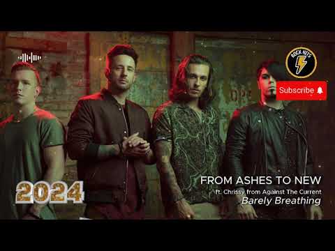ROCK HITS 2024 - From Ashes To New ft. Chrissy from Against The Current - Barely Breathing