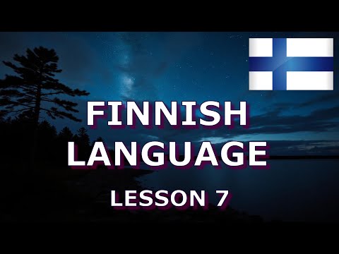 🇫🇮 FINNISH LANGUAGE LESSON 7 #hellofromfinland