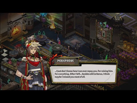 Persephone tells Nyx she missed her most of all besides Cerberus - Hades