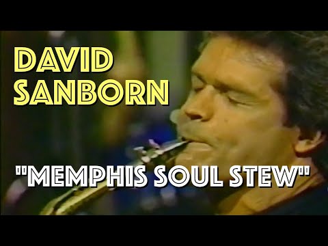 Rare Sanborn Feature on Letterman Show (1986)