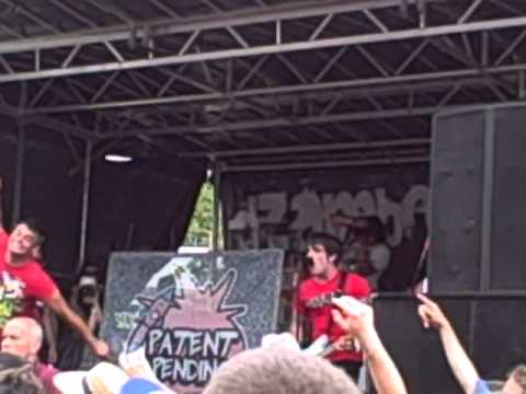 Patent Pending- Cheer Up Emo Kid @ Warped Tour 2011 7/23/11