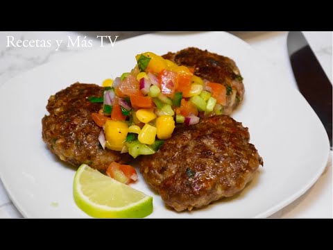 Tortitas de Carne Molida Ricas y Rapidas de Hacer