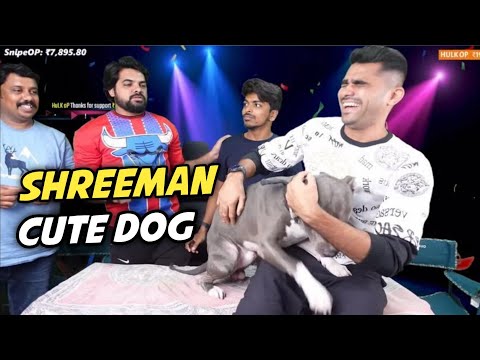 Shreeman legend have cute dog 😍 | Shreeman legend birthday special 🎉❤️ | Shreeman legend