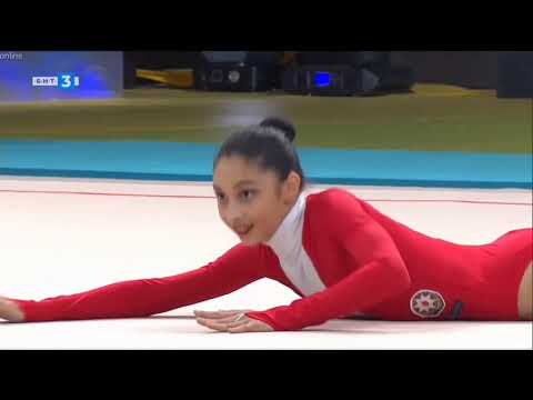Arzu Jalilova Ribbon AA European RG Championships Kiev 2020