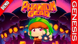 RECOMENDACION SEGA GENESIS - PHANTOM GEAR - DEMO + LINK DE DESCARGA - 2025
