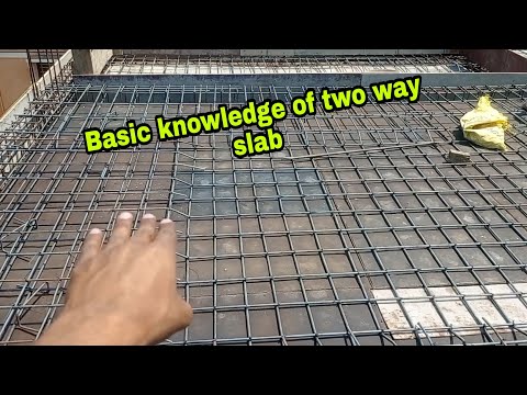Basic knowledge of two way slab क्या होता है two way slab