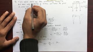 Logarithmic Decrement Numerical | SDOF System | Structural Dynamics