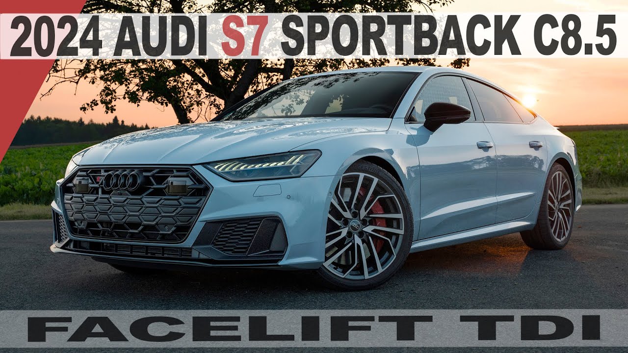 Okay, this is weird! 2024 AUDI S7 SPORTBACK FACELIFT V6 ...