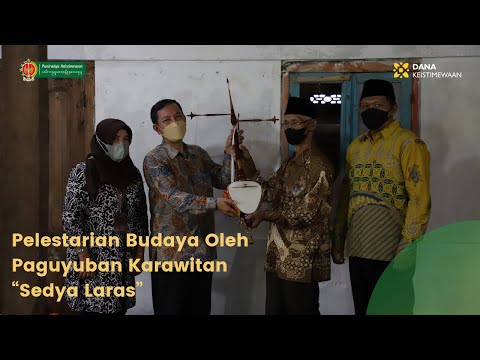 Pelestarian Budaya Oleh Paguyuban Karawitan "Sanggar Laras"