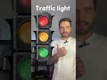 What are the colours on a traffic light in English? 🚦