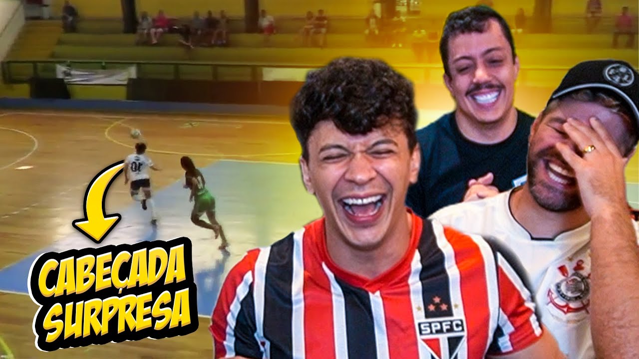 A LINDA CABEÇADA SURPRESA ( ͡° ͜ʖ ͡°) ft. Renato Albani e Gui