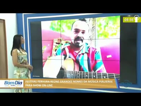Festival Fervura reúne grandes nomes da música piauiense para show online 25 06 2021