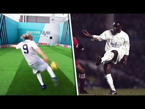 Jimmy Bullard Recreates | Tony Yeboah's LEGENDARY crossbar volley!