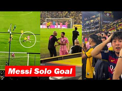 Ecuador Fans Reactions to Lionel Messi Solo Goal vs Barcelona SC
