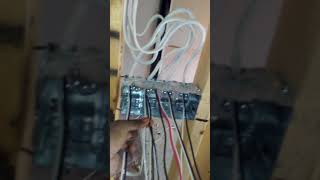 How make a 4 gang switch( single pole switches)