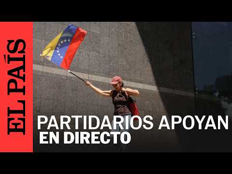 EN VIVO | Partidarios de DELCY RODRÍGUEZ respaldan su participación en la ONU | EL PAÍS