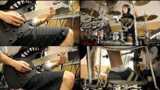 Fallujah - Cerebral Hybridization [Drum // Guitar Dual Cover]