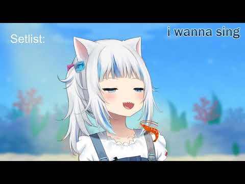 20210521 UNARCHIVED sing and chill!! Let's hang out! Gawr Gura Ch  hololive EN I6 mUOBLCks