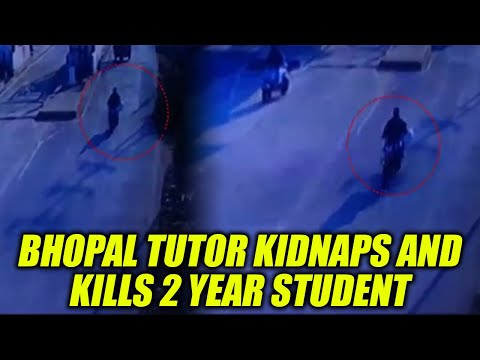 Bhopal tuition teacher kidnaps and kills 2 year old student, Watch CCTV footage | Oneindia News