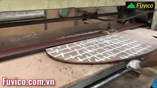 Máy chà nhám băng nằm Woodmaster | Chà mặt bàn vển rộng | WM-250S