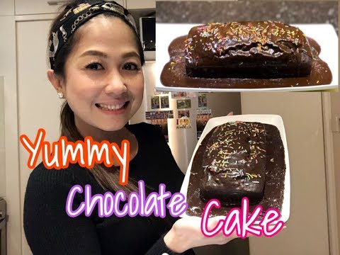 I bake a mini Chocolate Cake | Easy baking | EL Akira Vlog