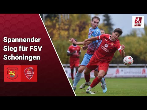 FSV Schöningen - SC Weiche Flensburg | Regionalliga Nord 14. Spieltag