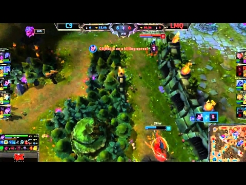 C9 vs LMQ Highlights - 2014 NA LCS W10D2