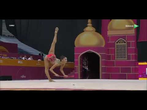 Neviana Vladinova (BUL) Clubs Qualification - 37th FIG World Championships 2019 Baku