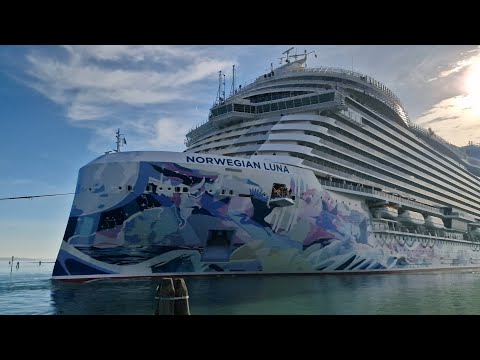 Norwegian Luna cruise ship sea trials 07/12/2025