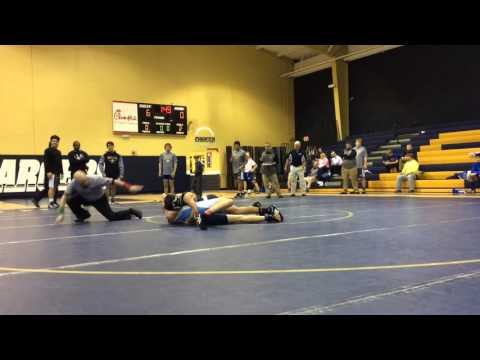 Andy Meyer vs. Sam David (Atlanta Jewish Academy) 113lbs. 1.12.16