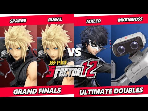 Pre S Factor 12 GRAND FINALS - MkLeo & MKBigboss Vs. Spargo & ΩRugal - Smash Ultimate - SSBU