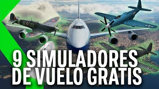 ✈️✈️Los 9 MEJORES FLIGHT SIMULATORS...y GRATIS!!✈️✈️