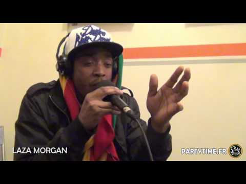 LAZA MORGAN - Freestyle at Party Time radio show - 2013