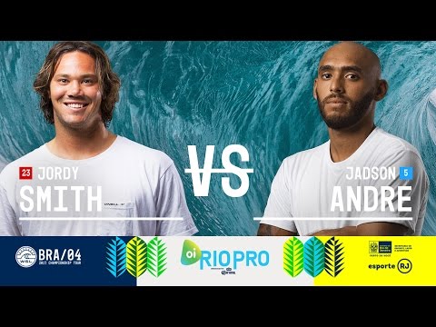 Jordy Smith vs. Jadson Andre - Round Three, Heat 7 - Oi Rio Pro 2017