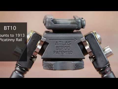 Atlas BT10 Series Bipod Tutorial