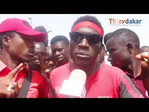 Marche des étudiants du 24 mai 2018 pour réclamer justice pour Fallou Sène